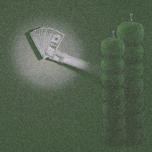 7 Day Green Knob Spell Candle