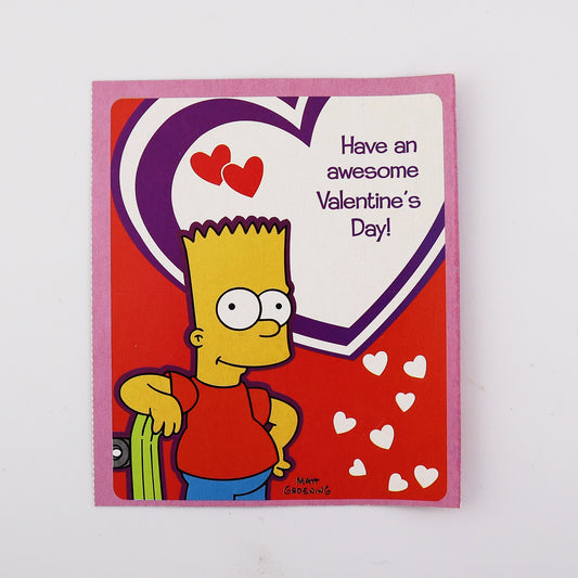 Simpsons Vintage 07 Valentine's Day Cards