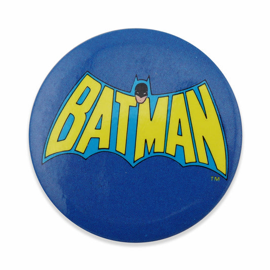 Batman Cartoon Logo Vintage Button