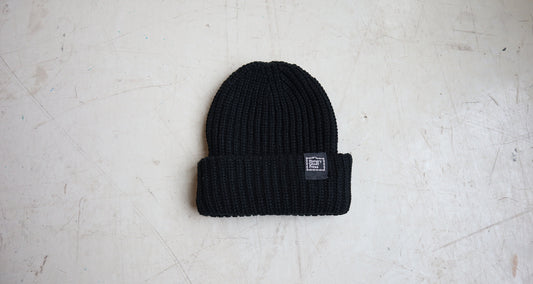 Big Knit Logo Beanie