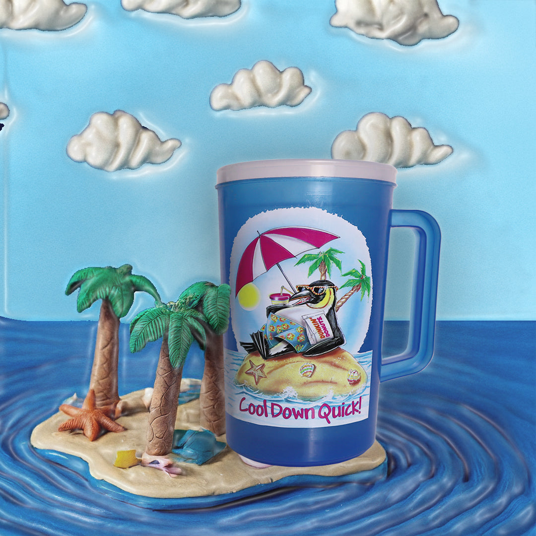 Cool Down Quick Dunkin Donuts Vintage Mug