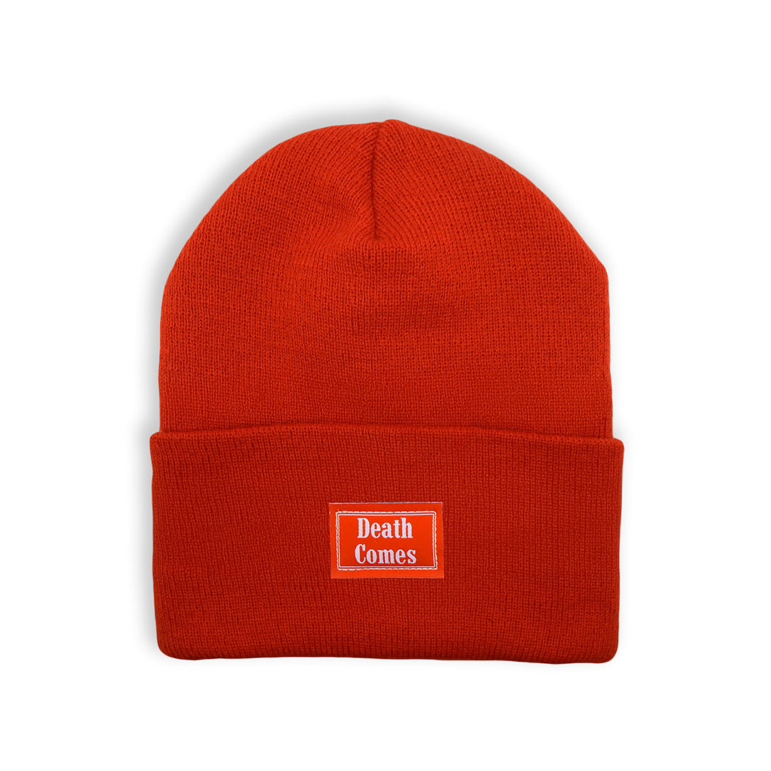 Death Comes Red Beanie