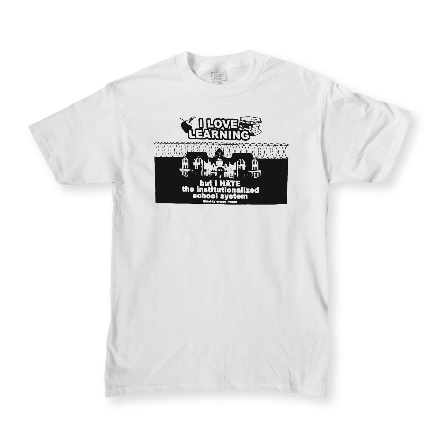 I Love Learning White Tee