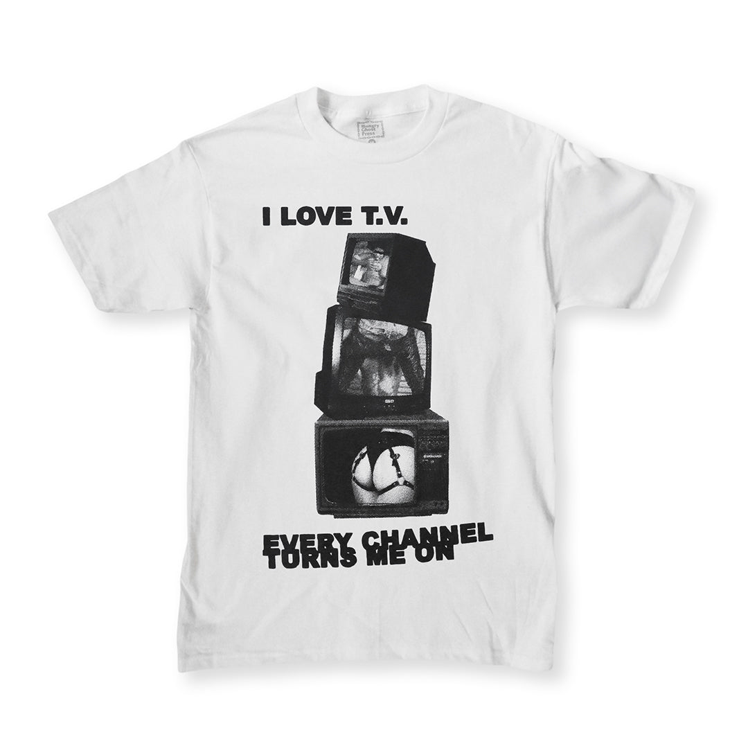 I Love TV Tee