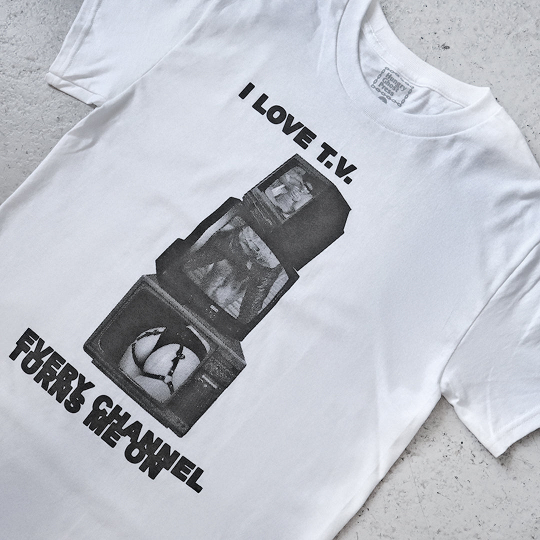 I Love TV Tee
