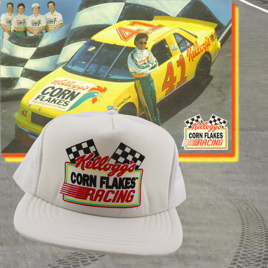 Kellogg's Corn Flakes Racing Vintage Trucker Hat