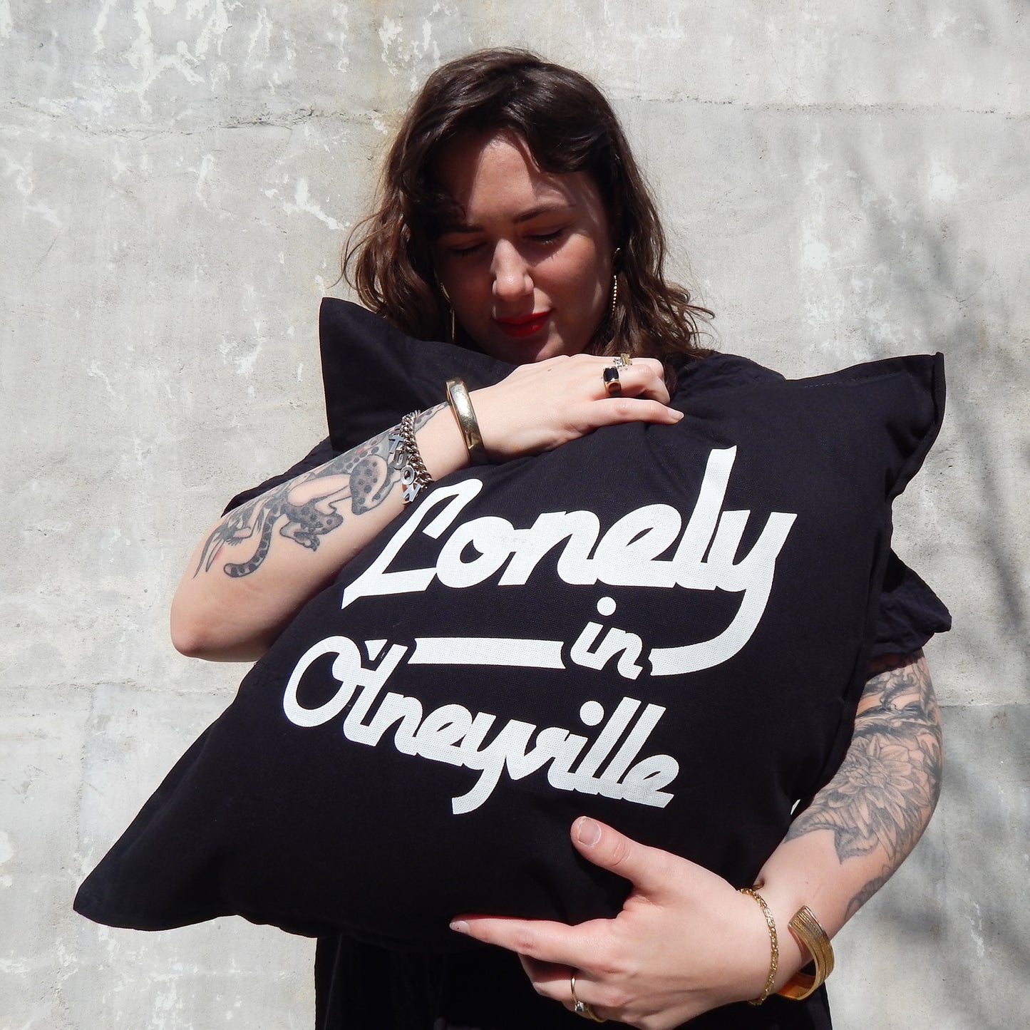 Lonely in Olneyville Pillow