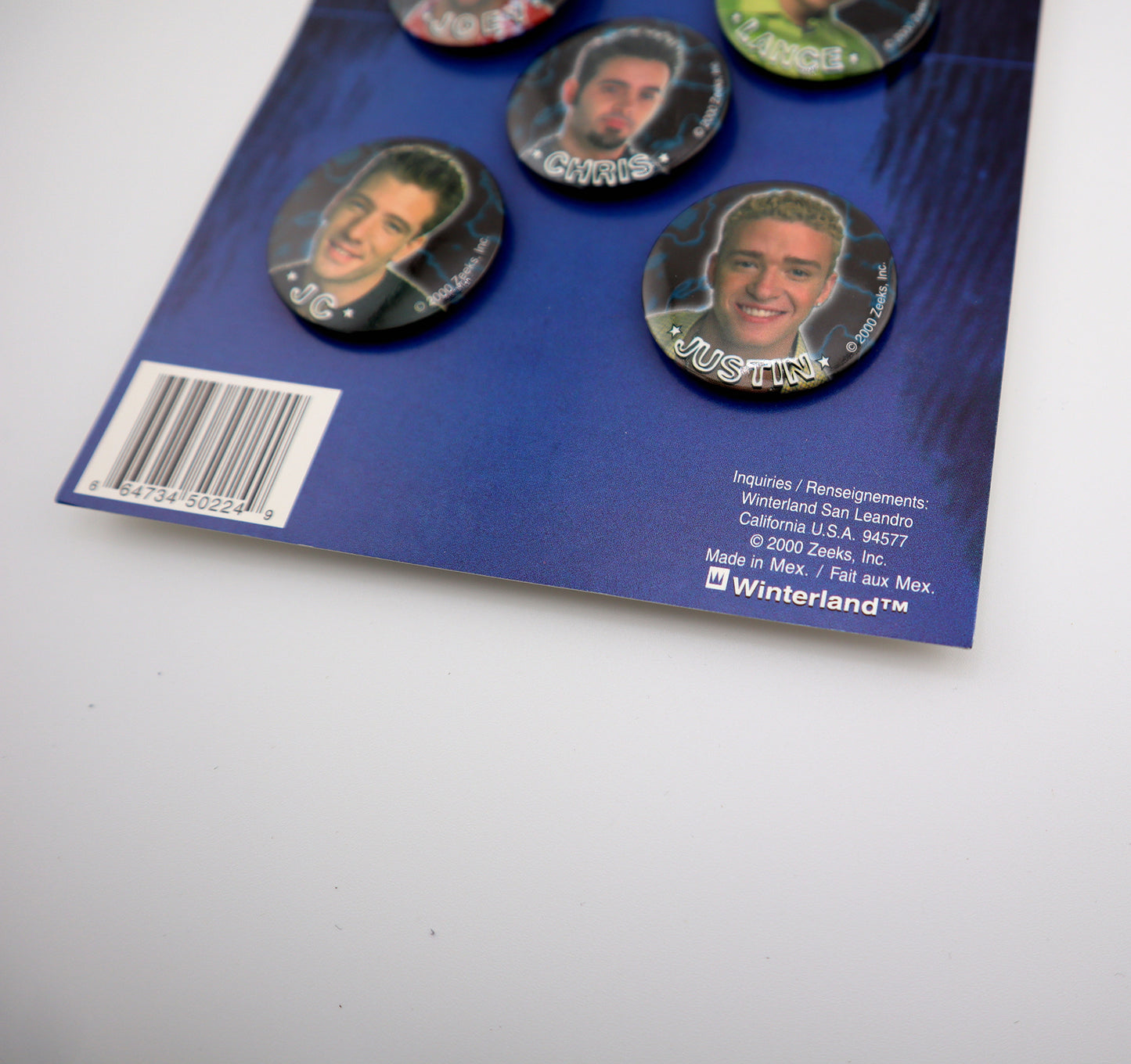 NSYNC Vintage Button Pack