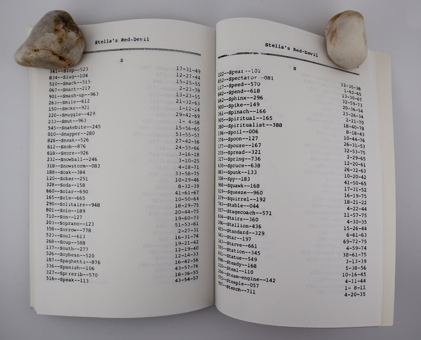Red Devil Lucky Number Combination Dream Book
