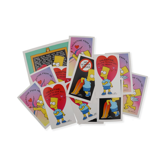 Simpsons Vintage 1997 Valentine's Day Cards