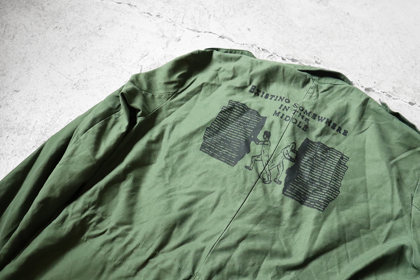 Somewhere in the Middle Vintage One Off Jacket