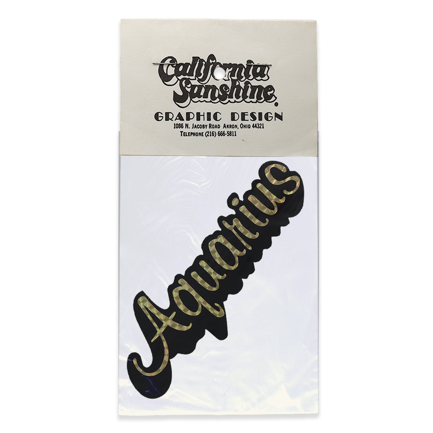 Vintage Zodiac Sticker