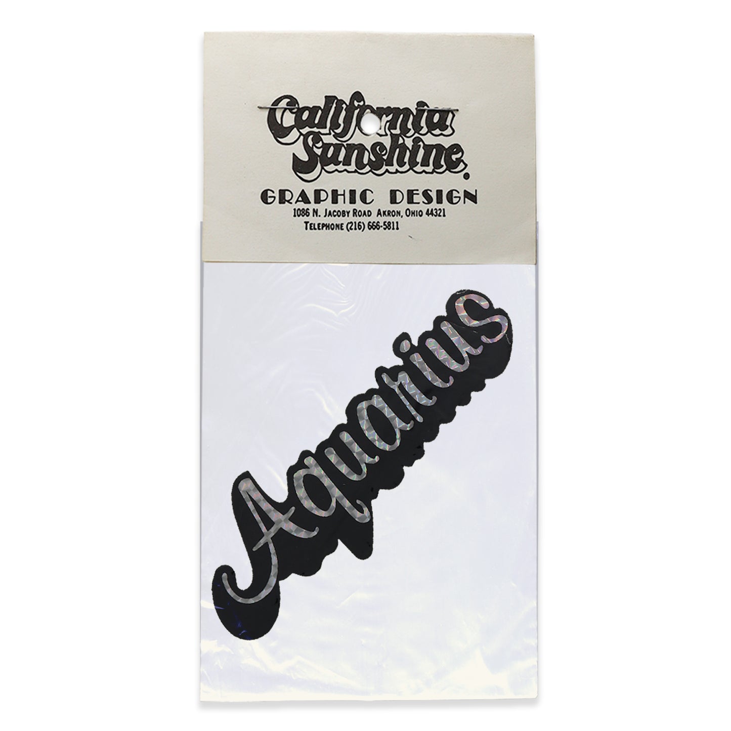 Vintage Zodiac Sticker