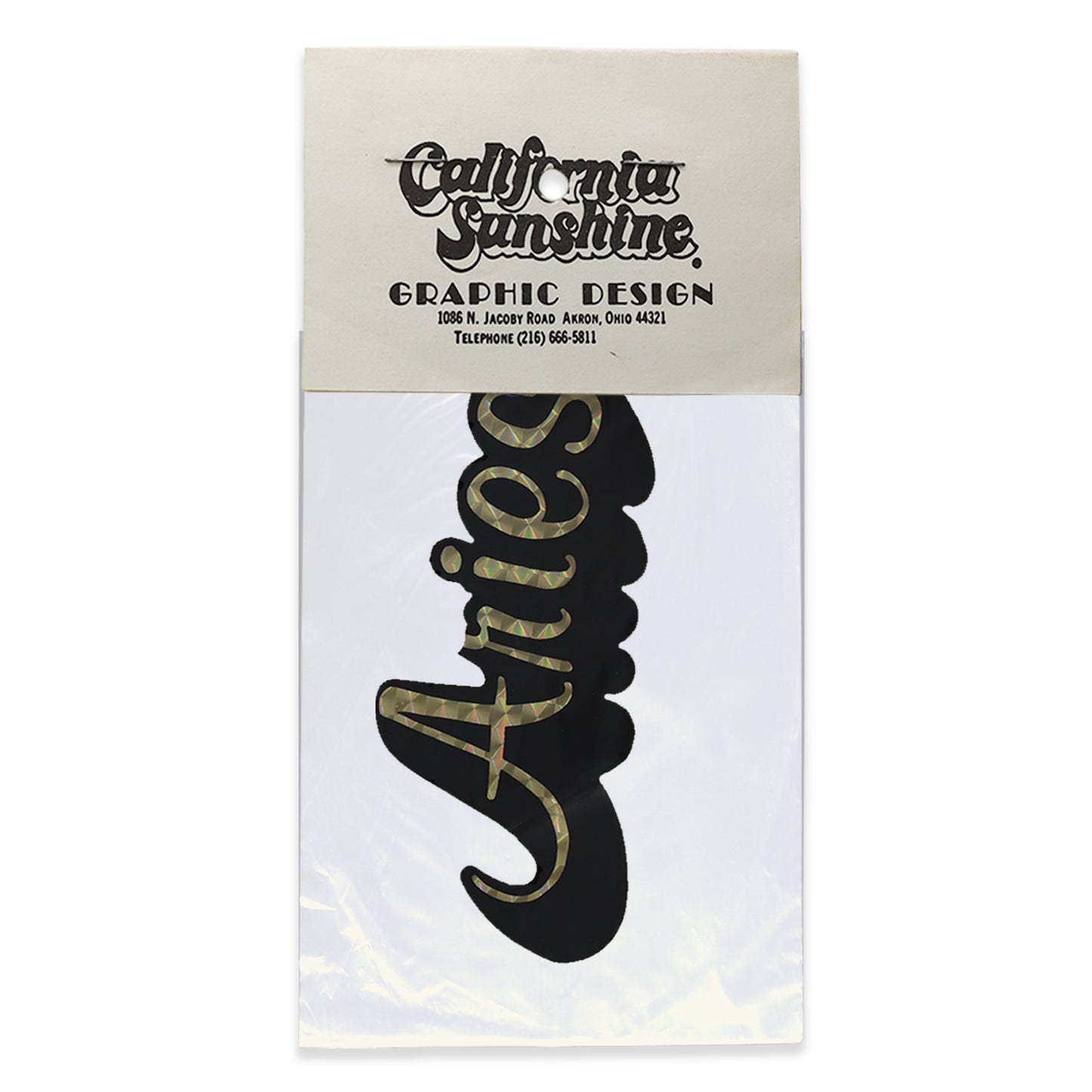 Vintage Zodiac Sticker