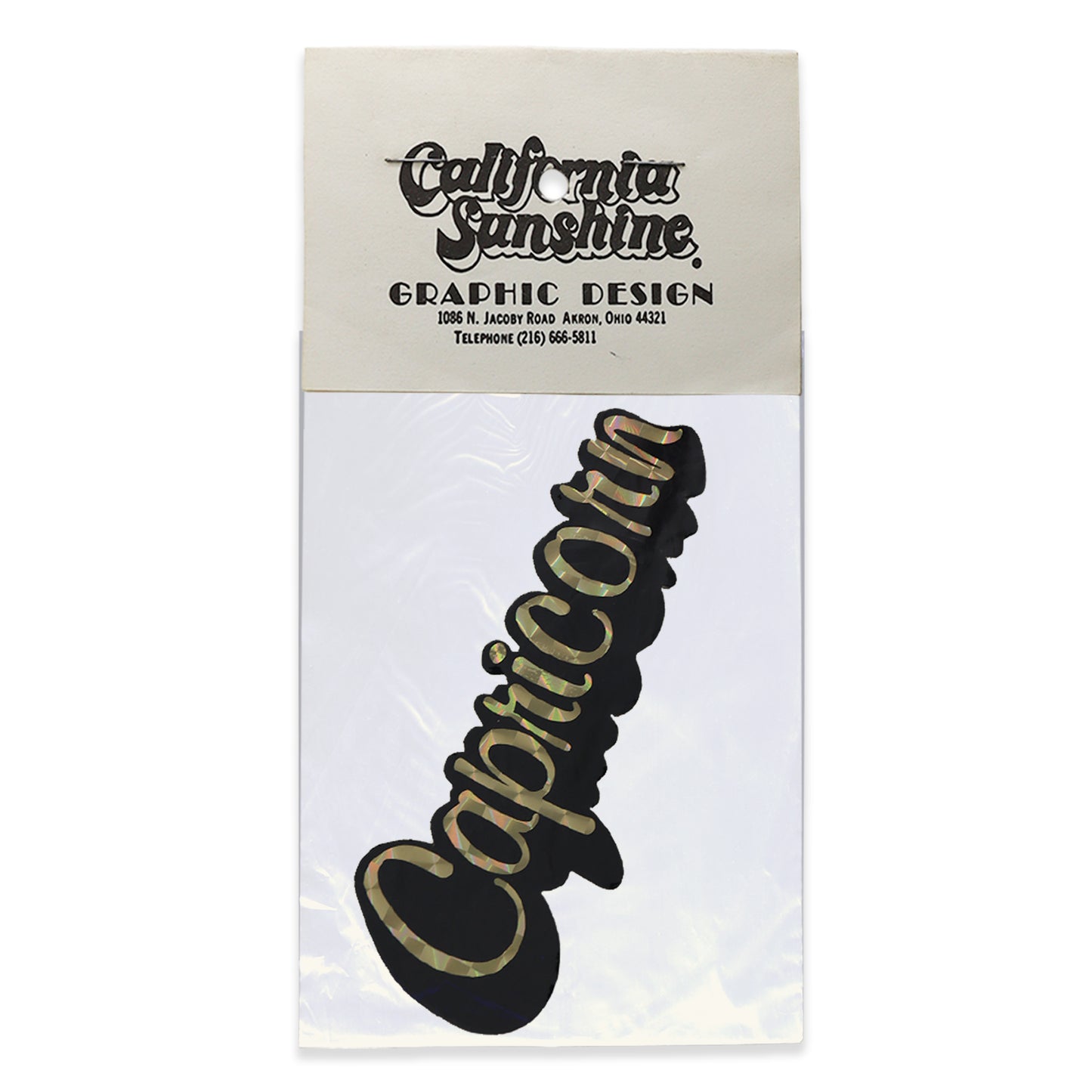 Vintage Zodiac Sticker