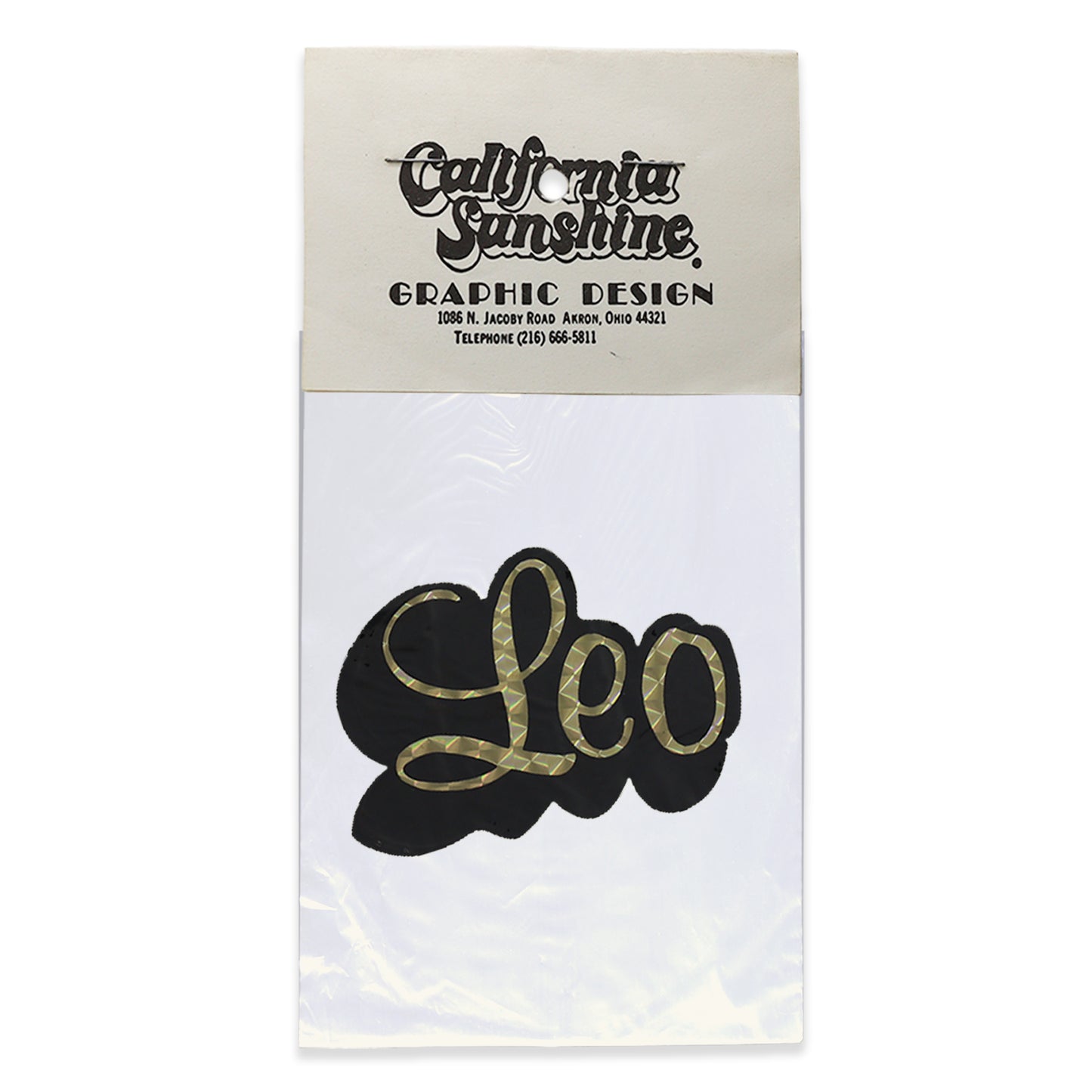 Vintage Zodiac Sticker