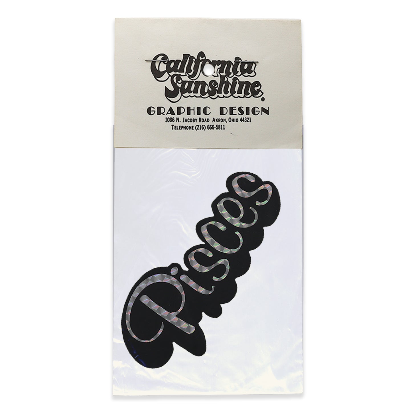 Vintage Zodiac Sticker