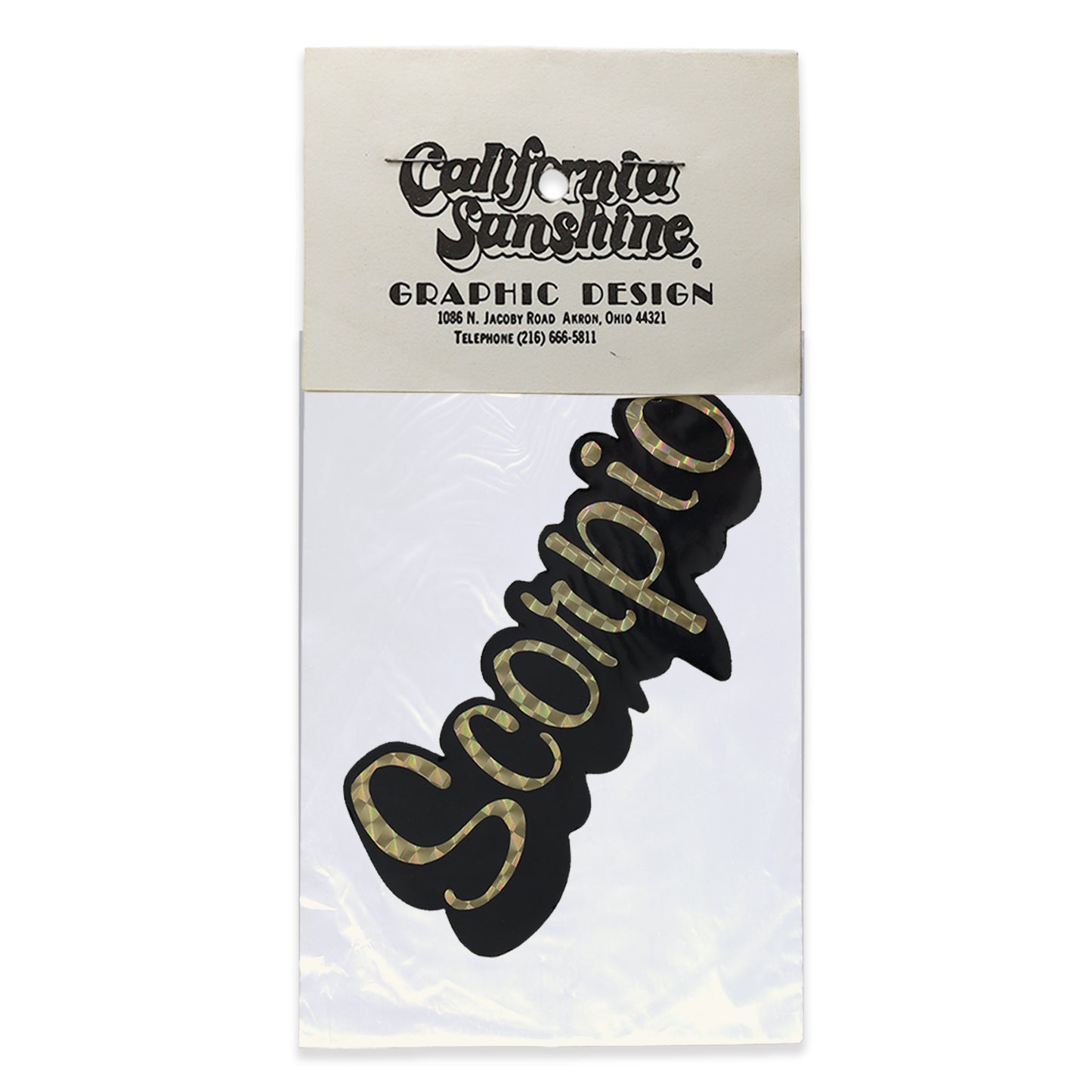 Vintage Zodiac Sticker