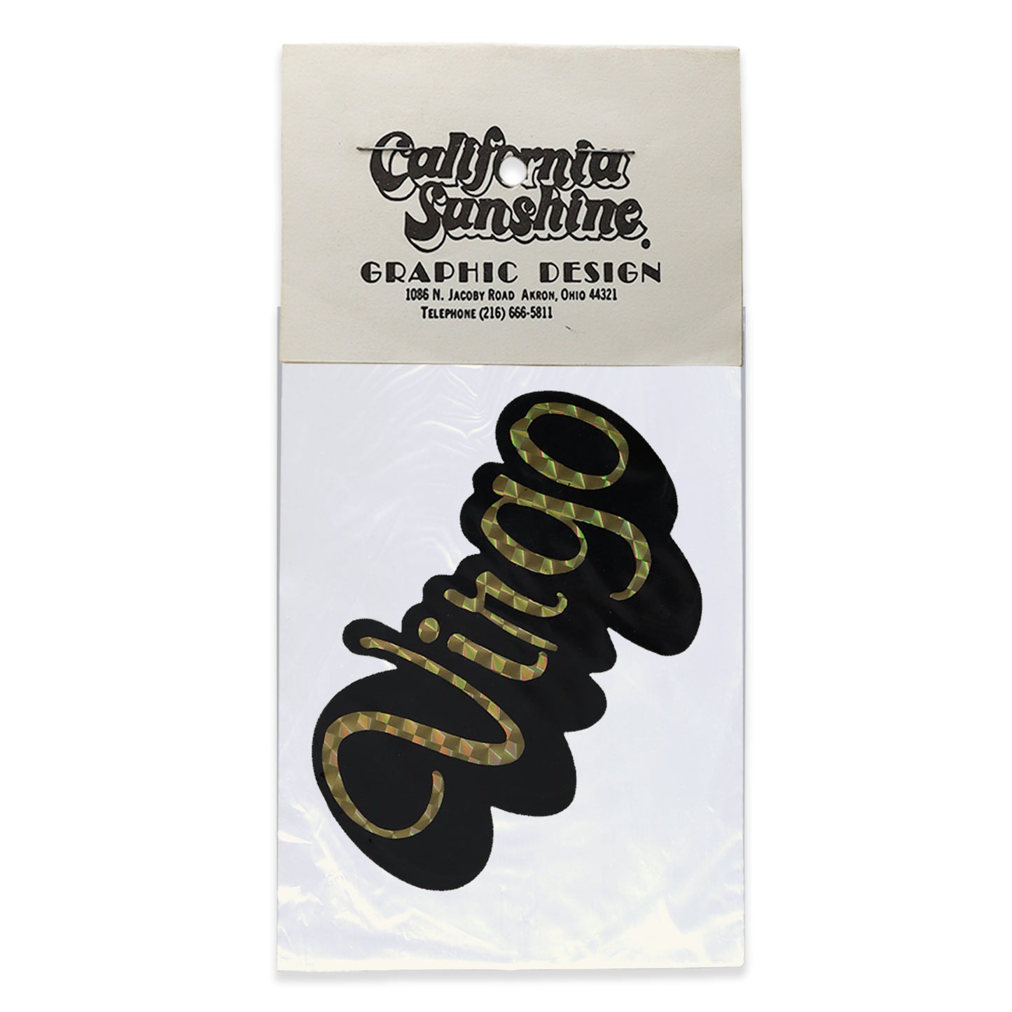 Vintage Zodiac Sticker