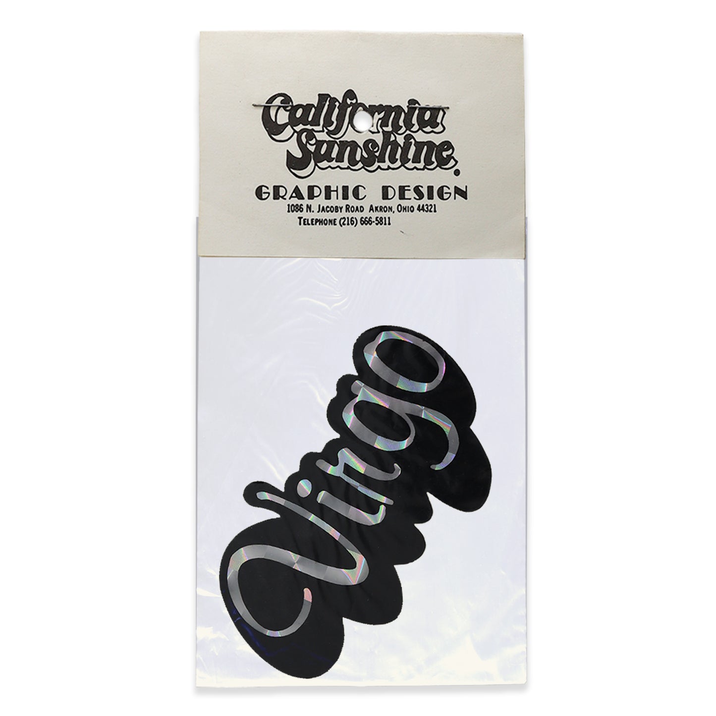 Vintage Zodiac Sticker