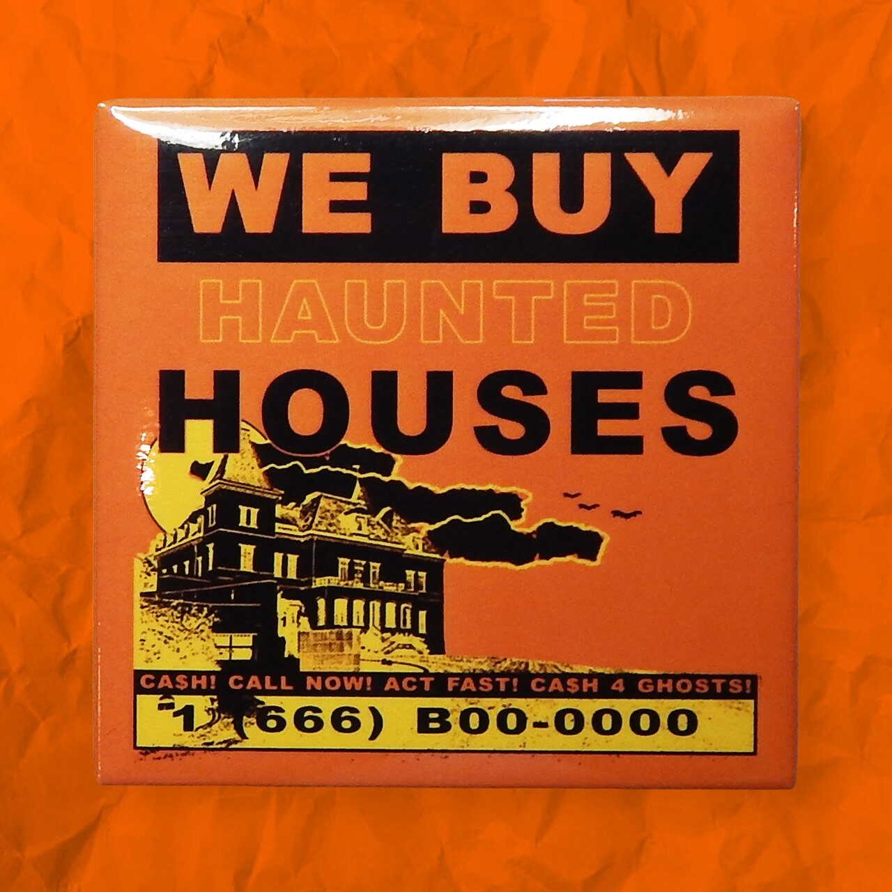 Haunted House Magnet