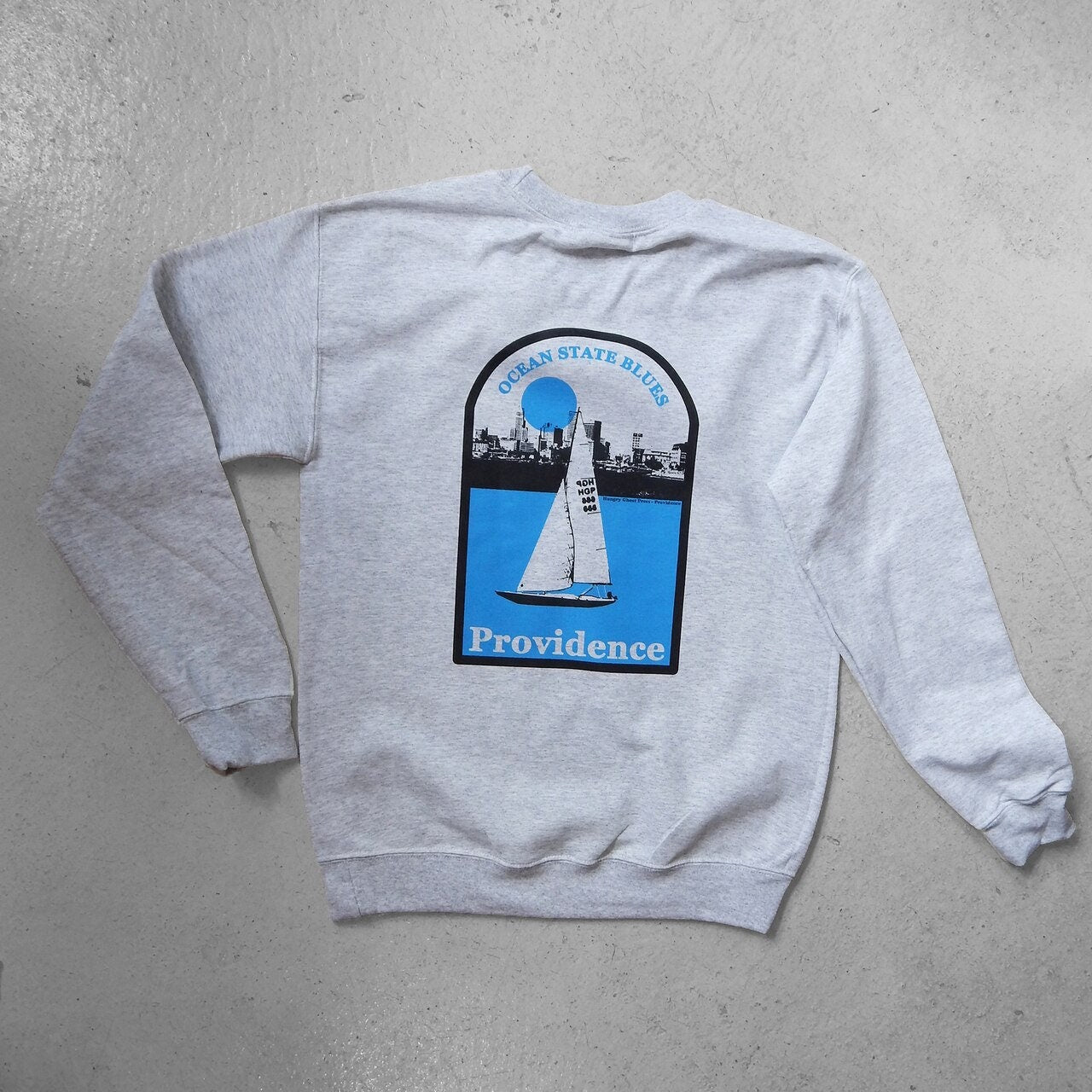 Ocean State Blues Crew Neck