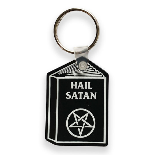 Hail Satan Keychain