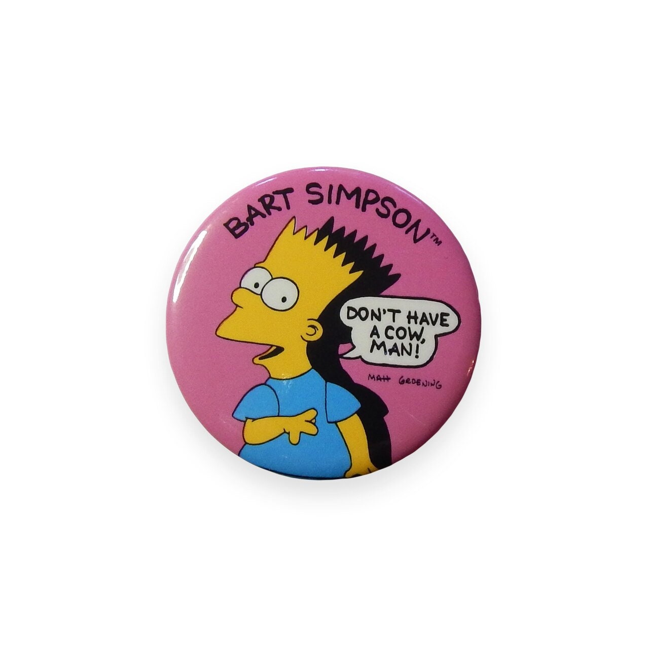 The Simpsons Vintage Deadstock Buttons