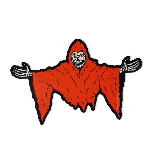 Reaper's Greeting Die Cut Sticker