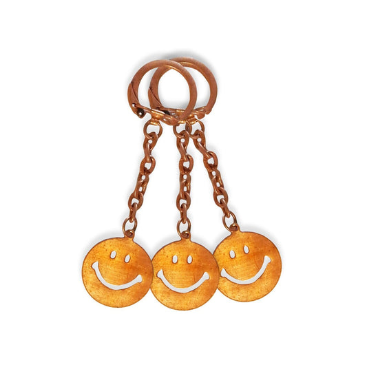 Smiley Vintage Keychain