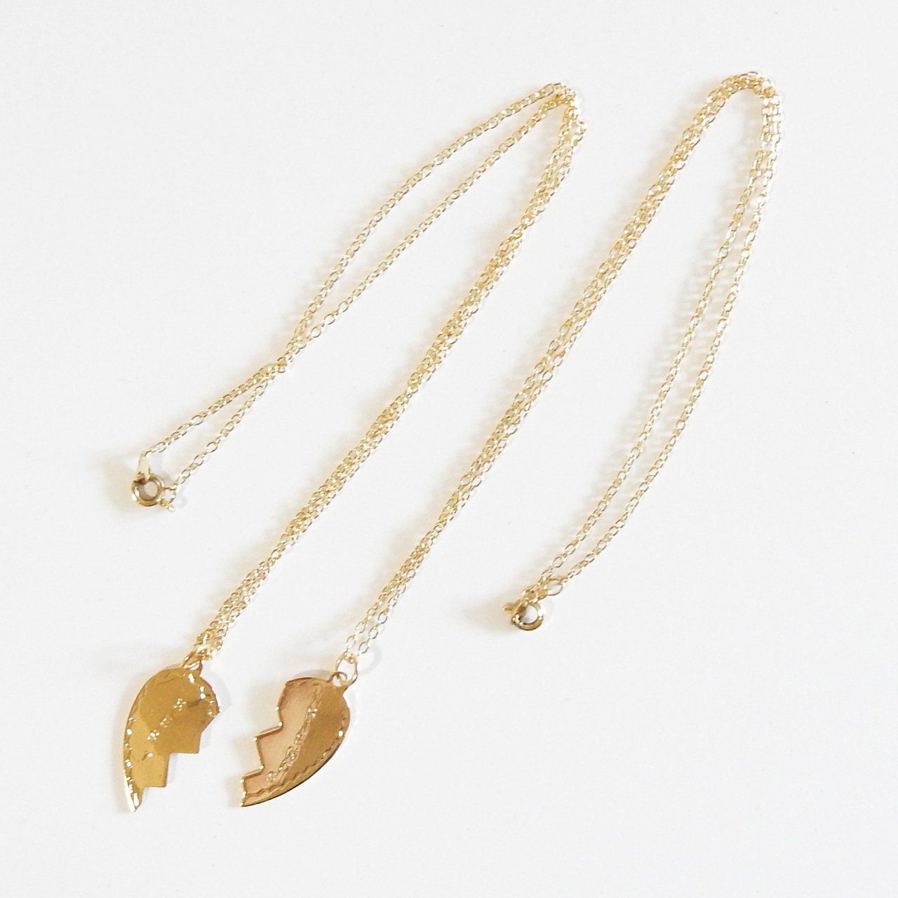 Vintage Best Friends Necklace