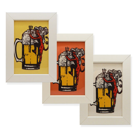 Devil's Brew Framed Canvas Print