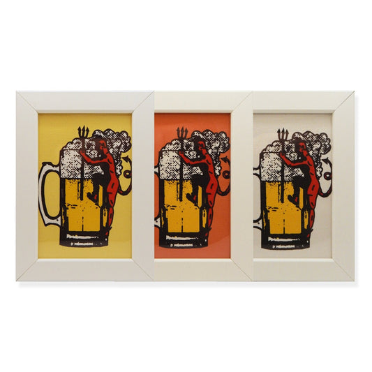 Devil's Brew Framed Canvas Print