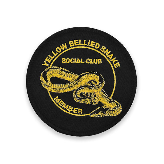 Yellow Bellied Snake Club Patch