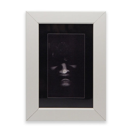 When I Close My Eyes Framed Canvas Print