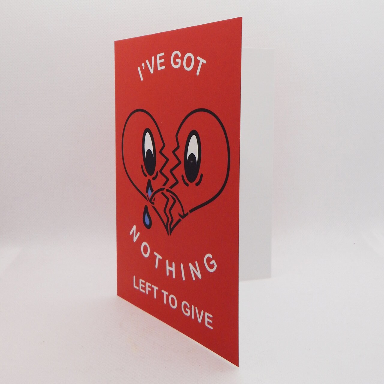 Nothing Left To Give Card