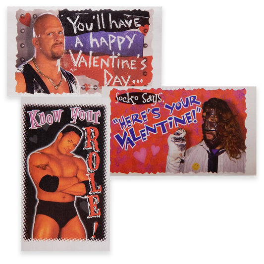 Vintage WWF Valentine's Day Cards