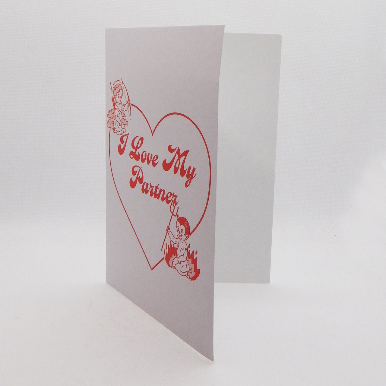 I Love My Partner Card