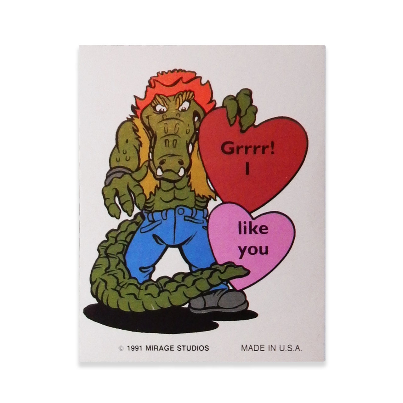 Vintage TMNT Valentine's Day Cards