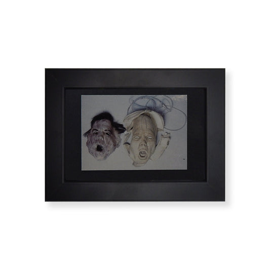X-Files Framed Vintage Collecting Cards