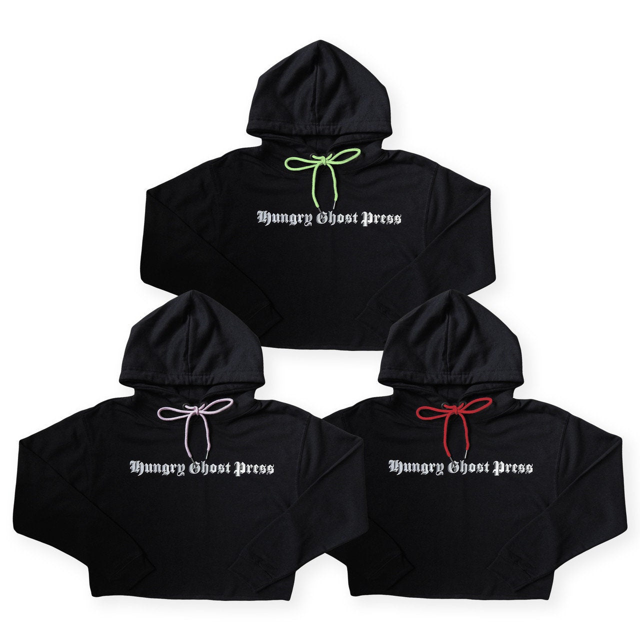 Mall Goth Crop Hoodie