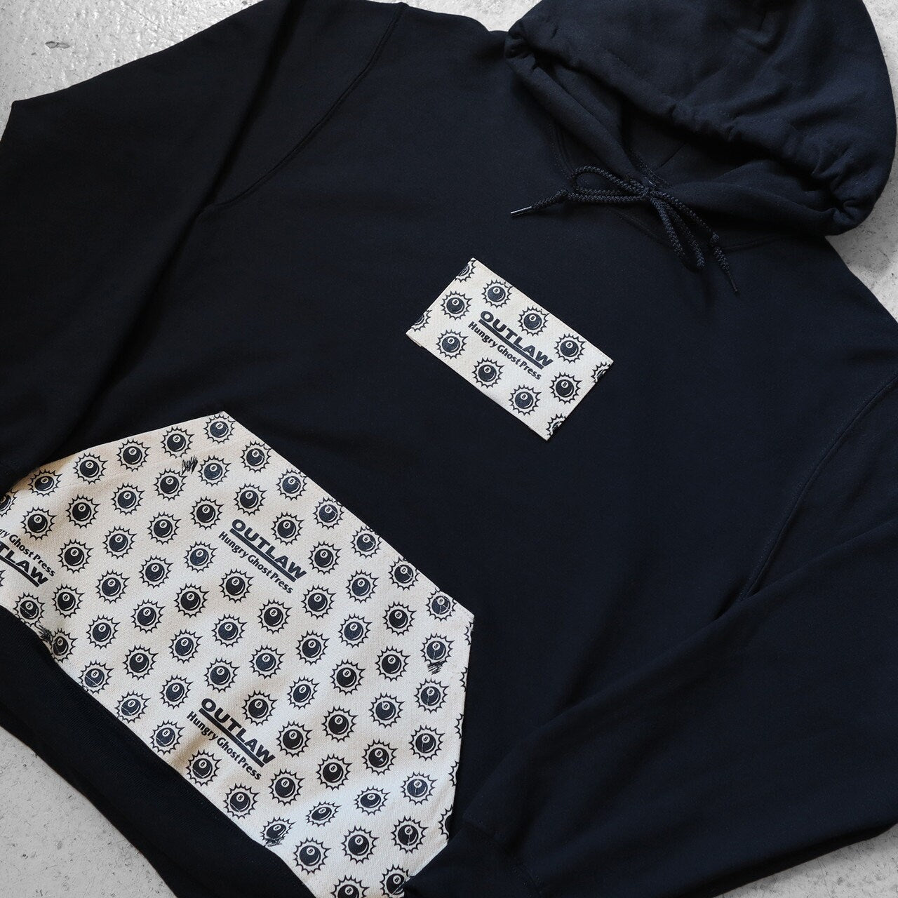 8 Ball Hoodie Made By Outlaw Press