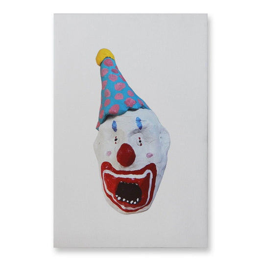 Big Clown Large Print Made By Eddie Mellow