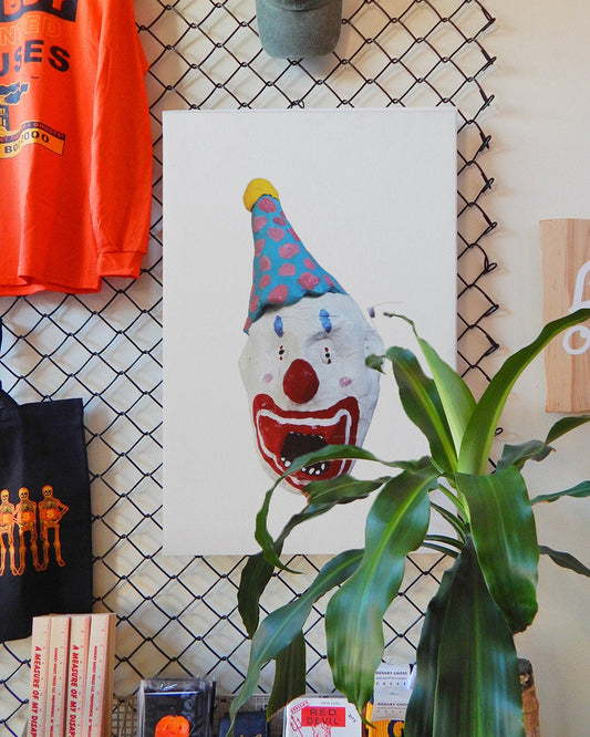 Big Clown Large Print Made By Eddie Mellow