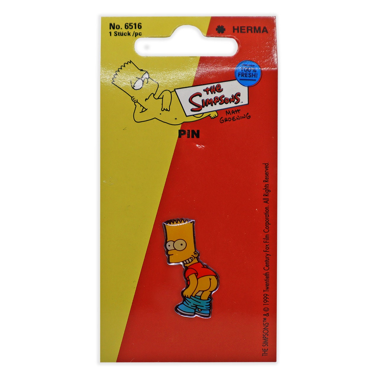 The Simpsons Vintage Mini 1999 Pins