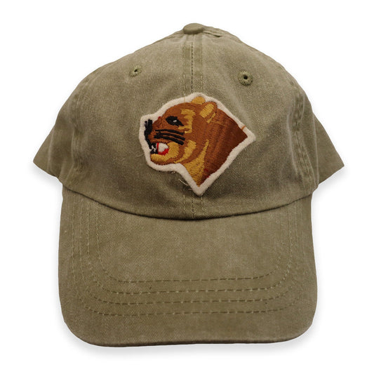 Vintage Cougar Patch Dad Cap