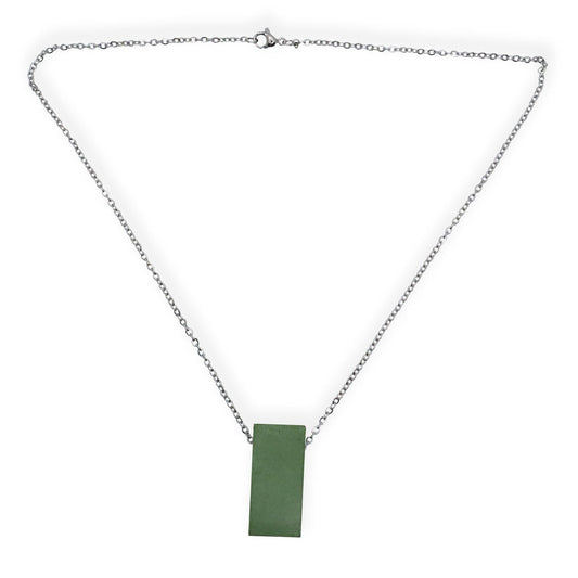 Concrete Brick Necklace