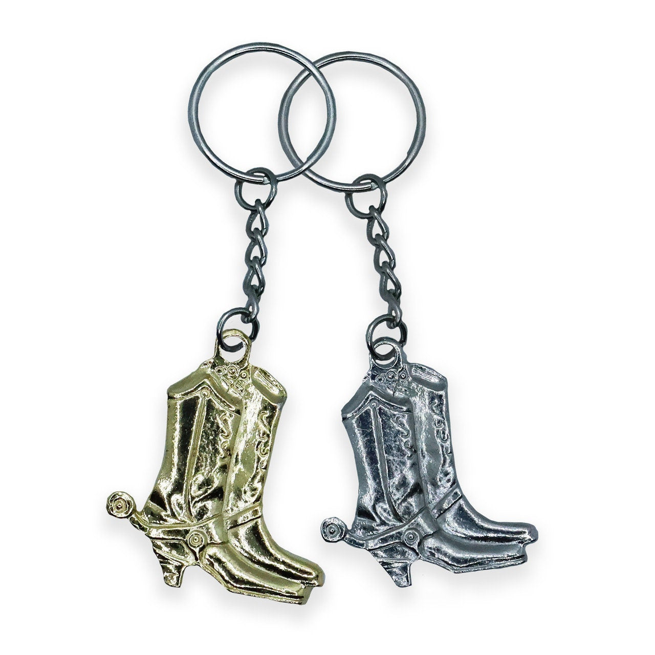 Vintage Cowboy Boots Keychain