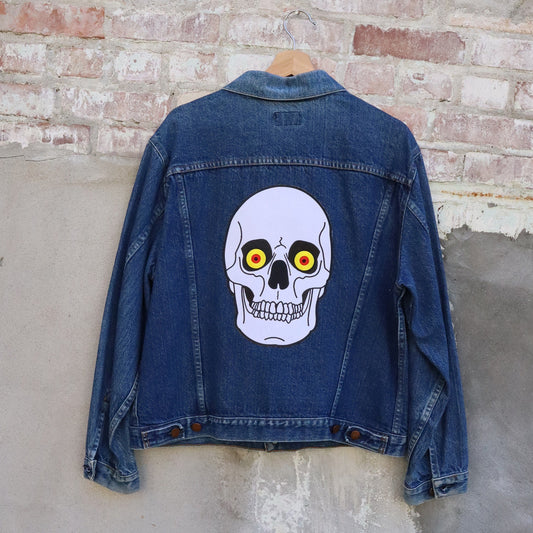 Vintage One Off Beelzebub's Denim Jacket