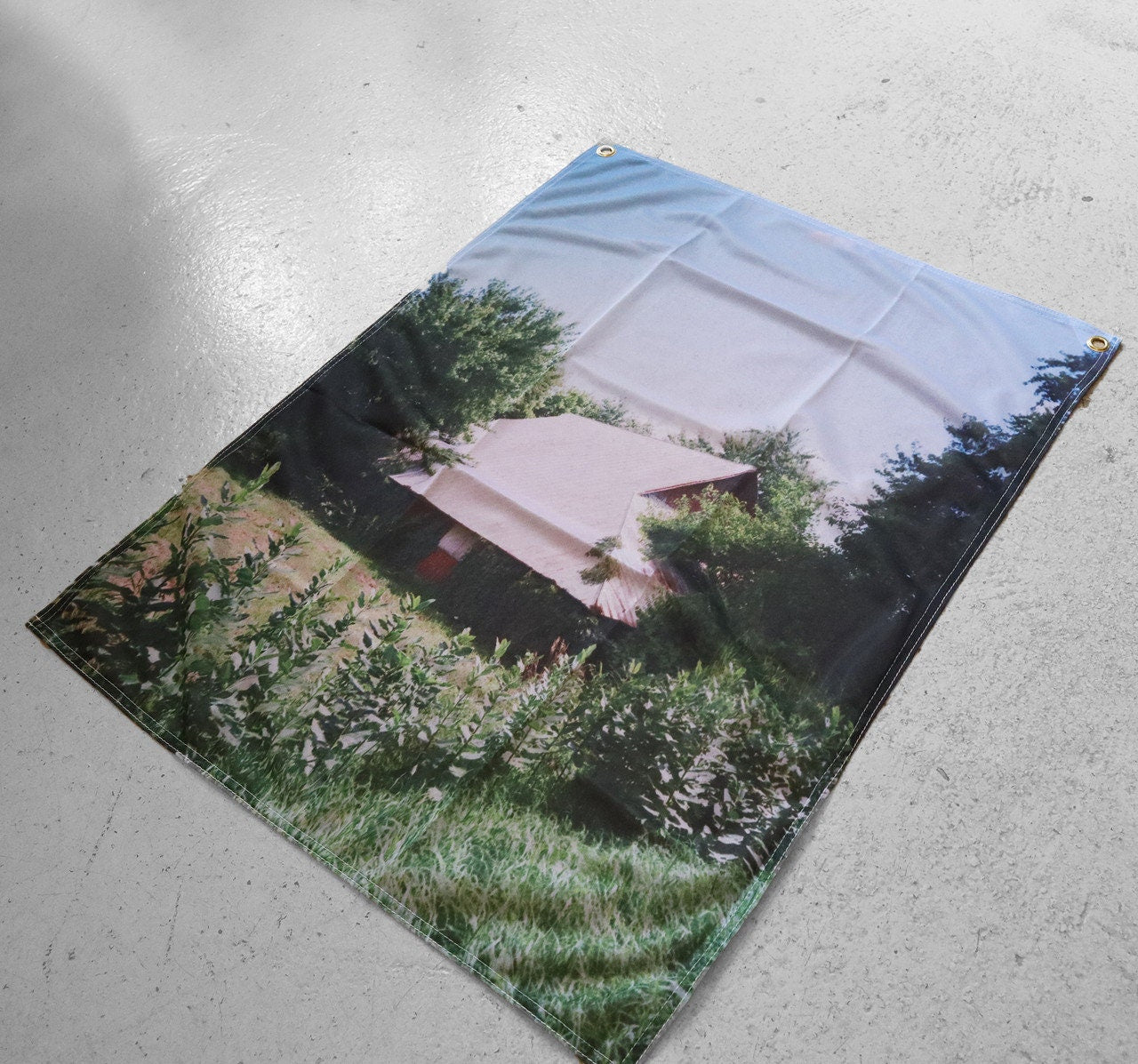 Chicken Barn Photo Tapestry Made By Carlos De La Rosa